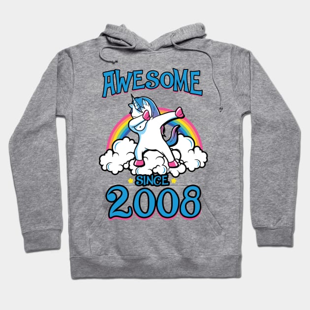 Awesome since 2008 Hoodie by KsuAnn